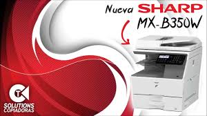 Current sharp windows 8 ® operating system print drivers are compatible with the windows 10 ® operating system with the following minor limitations: Sharp Mx B350w Youtube