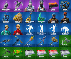 First are the new ninja skins that players wanted. Fortnite 8 10 Skins And Cosmetics Leaks Ninja Skins New Pick Axes Wraps Elecspo