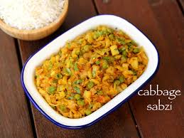 Cabbage Sabzi Recipe Cabbage Curry Cabbage Ki Sabzi North Indian Style Recipe Sabzi Recipe Indian Food Recipes Vegetarian Cabbage Curry