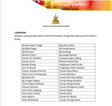 Maybe you would like to learn more about one of these? Covid 19 Here Are The 36 Areas In Klang That Are Placed Under Cmco