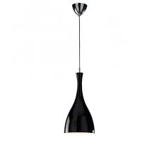Black lighting will create a dramatic look to a modern room. Tone Modern Black Ceiling Pendant Light On A Long Wire