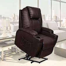 Amazing Offer On U Max Recliner Power Lift Chair Wall Hugger Pu Leather Remote Control Brown Online Favoritetopfashion Lift Chairs Recliner Chair Lift Chair Recliners