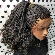 360 Frontal Ponytail Goddess Box Braids Curly Tips Boxbraids Braidedwigs Braids L Hair Twist Styles Goddess Box Braids Braided Lace Wigs