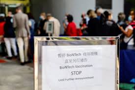 Vaccine maker and government controlled sinovac introduces vaccine based on stolen sinovac is apparently going to do said trials in indonesia. Hong Kong Halts Biontech Vaccination Pending Packaging Inspection Wsj Com
