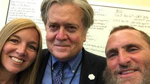 Photo Captures First Glimpse of Steve Bannon's White House Whiteboard