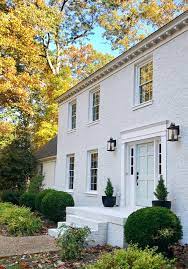 Painting Our Brick House White Young