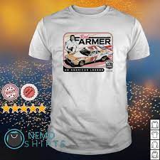 Red farmer t shirt