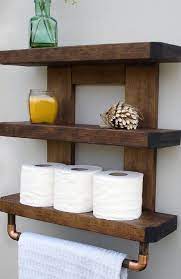 Maybe you would like to learn more about one of these? Bathroom Storage Shelf Wall Organizer Towel Rack Rustic Wood Space Saver Bathroom Wood Shelves Rustic Bathroom Shelves Bathroom Wall Shelves