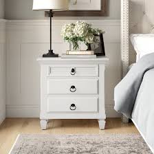 Add a splash of color and rustic charm with our kirby rustic reclaimed wood 3 drawer nightstand. Fabela 3 Drawer Nightstand Reviews Birch Lane