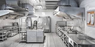 industrial kitchen. restaurant kitchen