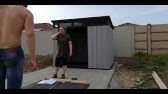 Keter artisan 9x7 modern storage shed. Keter Artisan 97 Duotech Shed Deutsch Youtube