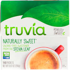 truvia naturally sweet calorie free sweetener 140 packets