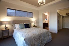 Love The Long Window Across The Top Of The Bed Lots Of Light Without Needing Curtains Master Bed Bedroom Layouts Master Bedrooms Decor Bedroom With Ensuite