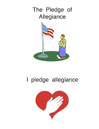 Has your child memorized the pledge of allegiance? The Pledge Of Allegiance Kindergarten Nana