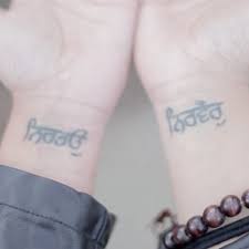 The most popular wrist tattoo ideas have traditionally been religious symbols, quotes, initials, geometric shapes, tribal art, bracelets or bands, and other masculine designs. Lilly Singh Punjabi Writing Wrist Tattoo Steal Her Style