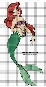 Disney minnie ariel the little mermaid free cross stitch pattern. Ariel Cross Stitch Ariel Punto Croce By Syra1974 On Deviantart Disney Cross Stitch Patterns Cross Stitch Designs Cross Stitch For Kids