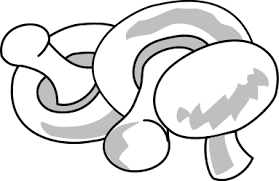 This is a free clip art image of a big red mushroom with white polka dots. Free Mushroom Clipart 1 Page Of Clip Art Clipartix