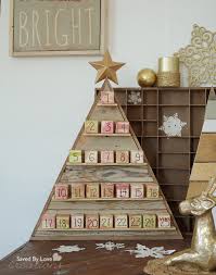 Ana White Build A Diy Wood Advent Calendar Feature By Saved By Love Creations Free And Easy D Christmas Diy Wood Wood Advent Calendar Diy Advent Calendar