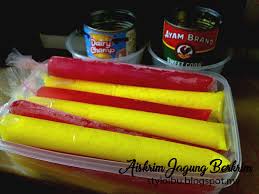 Ia merupakan satu pencuci mulut asia, amerika syarikat dan mexico. Resepi Aiskrim Malaysia Jagung