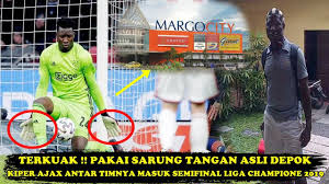 Onana играет с 2014 в аякс амстердам (аякс). Pakai Sarung Tangan Asli Mall Depok Andre Onana Kiper Ajax Bawa Ke Semifinal Uefa Champions 2019 Youtube