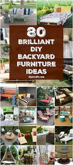 I went to a hardware store and bought a vinyl roll up shade (could be bamboo) and placed it over the top of the swing. 80 Brilliant Diy Backyard Furniture Ideas That Will Give Your Outdoors Character Diy Crafts