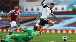 The club competes in the premier league, the top tier of the english football league system. Aston Villa 3 1 Fulham Substitute Trezeguet Scores Twice Bbc Sport