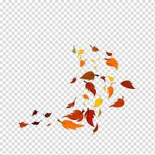 Leaves Illustration Leaf Leaves Falling In The Wind Transparent Background Png Clipart Leaves Illustration Clip Art Free Clip Art