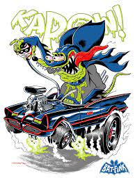 Batfink - Jason Edmiston Rat Fink Ed Roth Art Art Cars