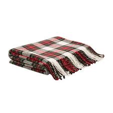 Black And White Plaid Throw Blanket Red White Woven Plaid Throw Plaid Throw Blanket Plaid Throw Woven Throw