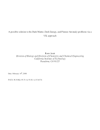 The rest is dark energy (69.4 percent) and ordinary visible matter (0.5 percent). 2