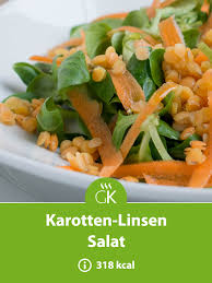 Karotten Linsen Salat Rezept Rezept Gesunde Rezepte Karotten Salat