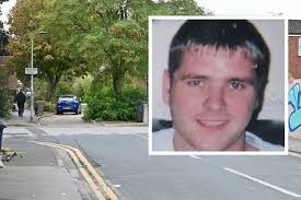 Face of yob who stabbed an innocent neighbour kissing girlfriend in the  street