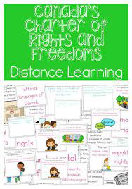 Distance Learning The Canadian Charter Of Rights And Freedoms Mini Unit Distance Learning Substitute Teacher Activities Digital Learning Activities