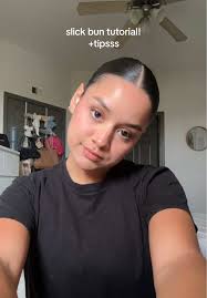 How to Do A Slick Bun Tamara Rene