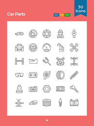 Download Car Parts Icon Pack Available In Svg Png Eps Ai Icon Fonts Icon Pack Car Parts Icon