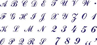 Each letter has an uppercase (capital letter) and a lowercase (small letter) form. Script Alphabet Uppercase