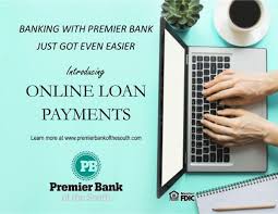 Ultimately, you could send a check or money order to the following address: Premier Bank Of The South