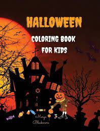 300+ different posters to color. Halloween Coloring Book For Kids Von Margo Blackmore Englisches Buch Bucher De