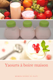 Yaourts A Boire Maison Multi Delice Yaourts A Boire Yaourt A Boire Recette Yaourt Maison