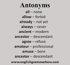 Student World An Antonym Is A Word Which Means The Facebook