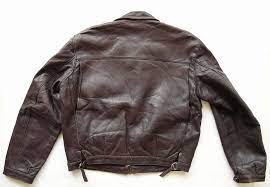 Vintage Luftwaffe Leather Jacket Made In France Hartmann Leather Flight Jacket Leather Jacket Jackets