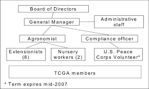 organizational structure of tcga download scientific diagram