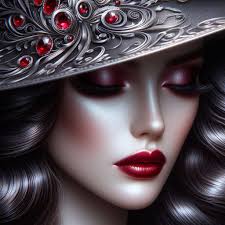 Digital painting of woman with dragon protector