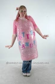 Check out this adorable diy rainbow cotton candy costume! Coolest Homemade Cotton Candy Costumes
