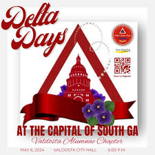 Delta Days at the Capital Comes to South Georgia: A Collaborative Effort by  Valdosta Alumnae Chapter of Delta Sigma Theta Sorority, Inc. and the City  of Valdosta