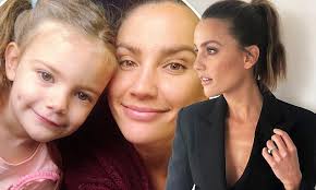 Rachael Finch gives her five-year-old daughter Violet a sweet shout-out