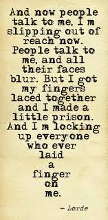 Yellow Flicker Beat Lorde Words Quotes Quotes About New Year