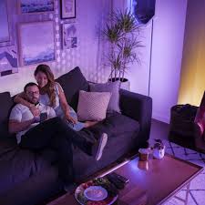Ambience and ambiance are different spellings of the same word, referring to the special while some dictionaries list ambiance as the standard spelling, ambience is far more common in all main. Philips Hue Bluetooth White Color Ambiance Signe Stehleuchte Aluminium Philips Hue 4080248p9 Click Licht De
