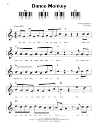 Dance Monkey Sheet Music | Tones And I | Super Easy Piano