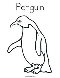 Select one of 1000 printable coloring pages of the category adult. Penguin Coloring Page Twisty Noodle